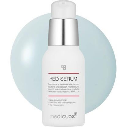 Medicube Red Serum 2.0 – Low-Irritation BHA & Niacinamide Soothing Serum for Breakout-Prone Skin, 1.01 fl oz