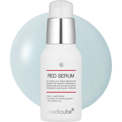 Medicube Red Serum 2.0 – Low-Irritation BHA & Niacinamide Soothing Serum for Breakout-Prone Skin, 1.01 fl oz