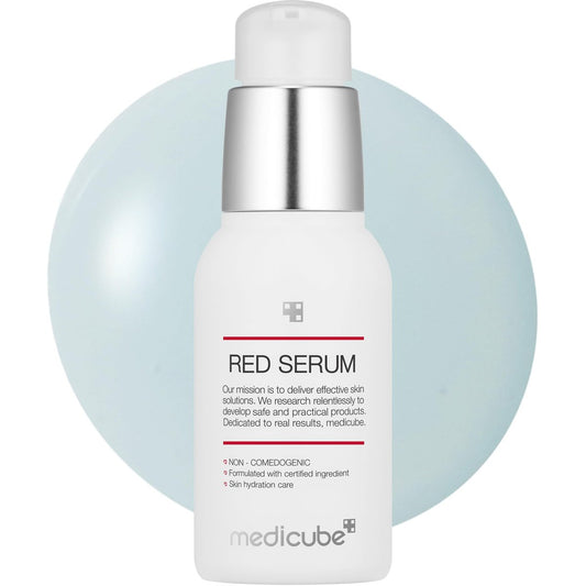 Medicube Red Serum 2.0 – Low-Irritation BHA & Niacinamide Soothing Serum for Breakout-Prone Skin, 1.01 fl oz