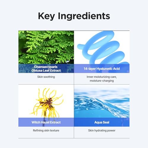 ISNTREE Ultra-Low Molecular Hyaluronic Acid Toner 300ml | Deep Hydration & Skin Smoothing | Vegan & Fragrance-Free Korean Skincare - görsel 6