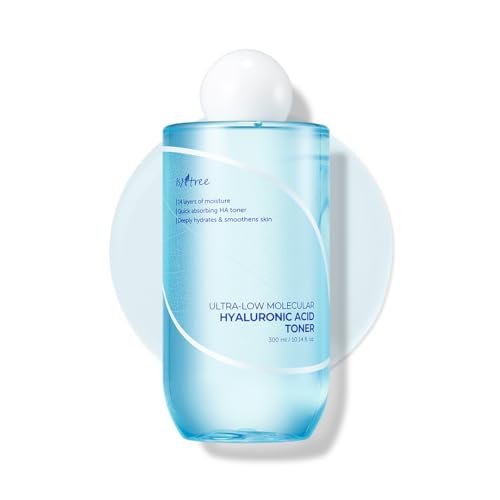 ISNTREE Ultra-Low Molecular Hyaluronic Acid Toner 300ml | Deep Hydration & Skin Smoothing | Vegan & Fragrance-Free Korean Skincare - görsel 2