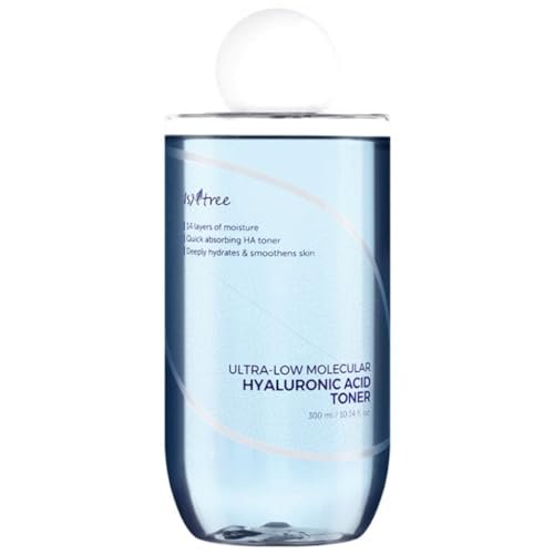 ISNTREE Ultra-Low Molecular Hyaluronic Acid Toner 300ml | Deep Hydration & Skin Smoothing | Vegan & Fragrance-Free Korean Skincare - görsel 8