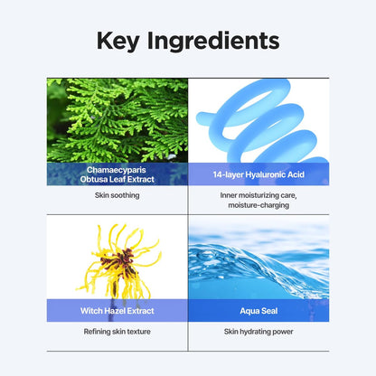 ISNTREE Ultra-Low Molecular Hyaluronic Acid Toner 300ml | Deep Hydration & Skin Smoothing | Vegan & Fragrance-Free Korean Skincare