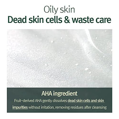 Pyunkang Yul Calming Cleansing Foam - Low pH Facial Wash with Witch Hazel, AHA, Cica & Tea Tree Extract for Oil Control, 3.38 Fl Oz Avelisse