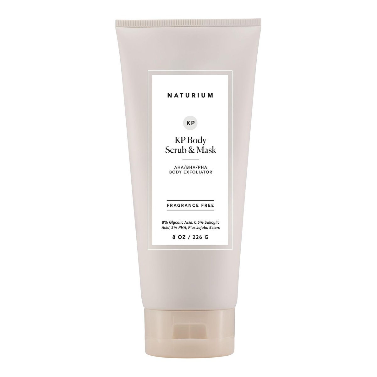 Naturium KP Body Scrub & Mask for Keratosis Pilaris – Bump Eraser Shower Scrub, 8 oz Avelisse