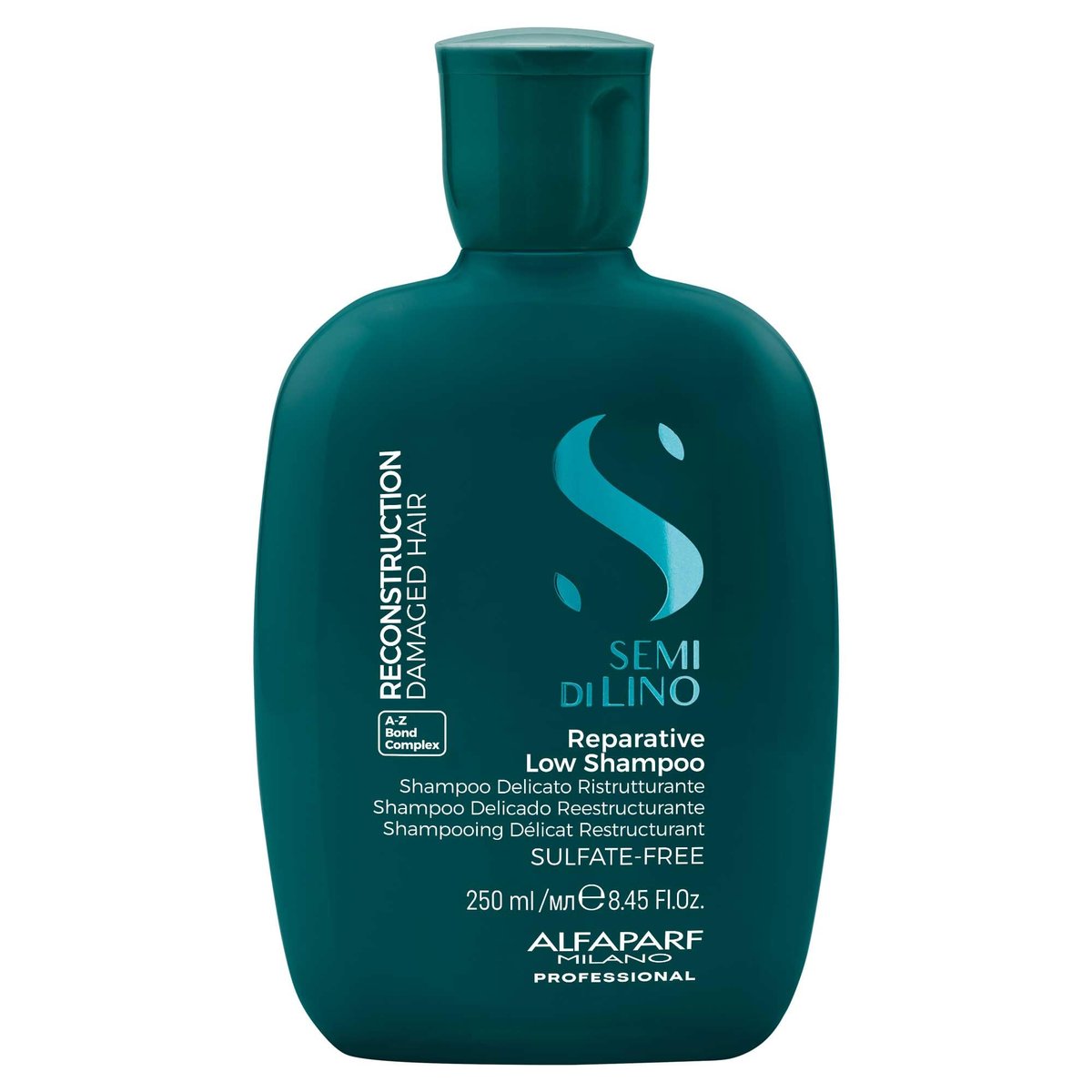 Alfaparf Milano Semi di Lino Reconstruction Reparative Shampoo and Mask Set – Sulfate-Free for Damaged Hair Avelisse