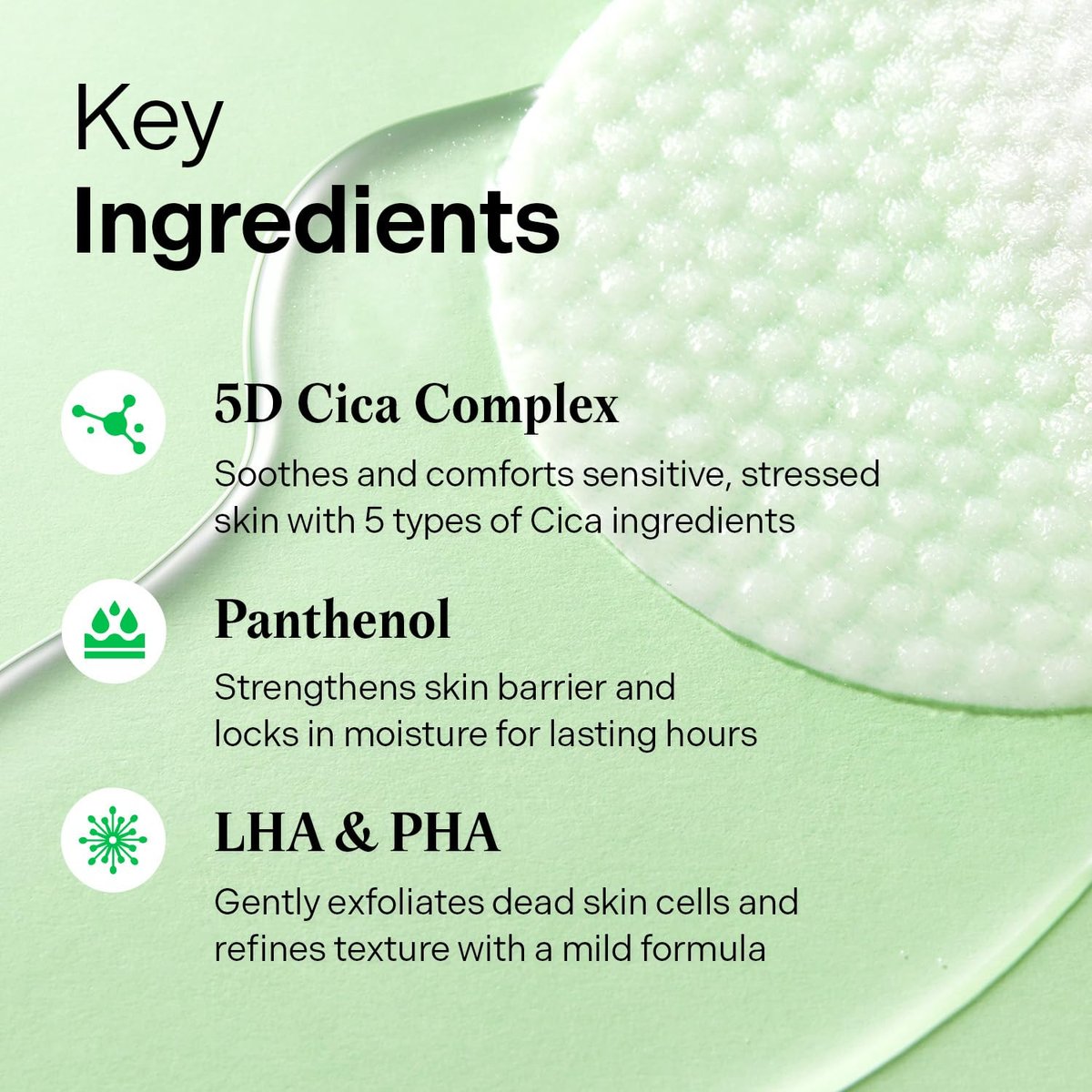 Torriden BALANCEFUL Toner Pad (60 Pads) - Daily Exfoliating Pads with PHA & LHA for Oily, Combo, and Sensitive Skin | 5D CICA, Panthenol Avelisse
