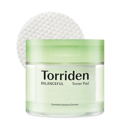 Torriden BALANCEFUL Toner Pad (60 Pads) - Daily Exfoliating Pads with PHA & LHA for Oily, Combo, and Sensitive Skin | 5D CICA, Panthenol Avelisse