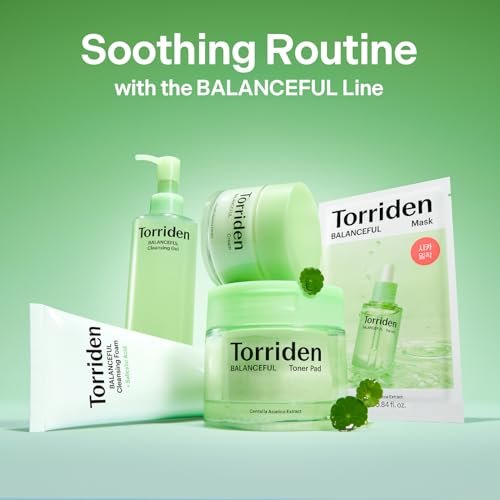 Torriden BALANCEFUL Toner Pad (60 Pads) - Daily Exfoliating Pads with PHA & LHA for Oily, Combo, and Sensitive Skin | 5D CICA, Panthenol Avelisse