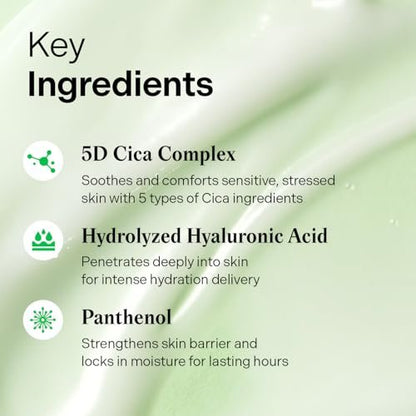 Torriden BALANCEFUL Cream 80ml – Soothing & Nourishing Moisturizer for Oily & Sensitive Skin with 5D CICA, Hyaluronic Acid, Panthenol