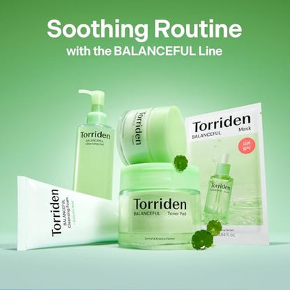 Torriden BALANCEFUL Cleansing Gel 200ml (6.76 fl. oz.) - Low pH Gentle Facial Cleanser with 5 Types of Centella Asiatica Extracts for Soothing, Calming, and Hydrating Avelisse