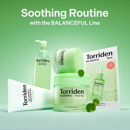 Torriden BALANCEFUL Cleansing Gel 200ml (6.76 fl. oz.) - Low pH Gentle Facial Cleanser with 5 Types of Centella Asiatica Extracts for Soothing, Calming, and Hydrating Avelisse