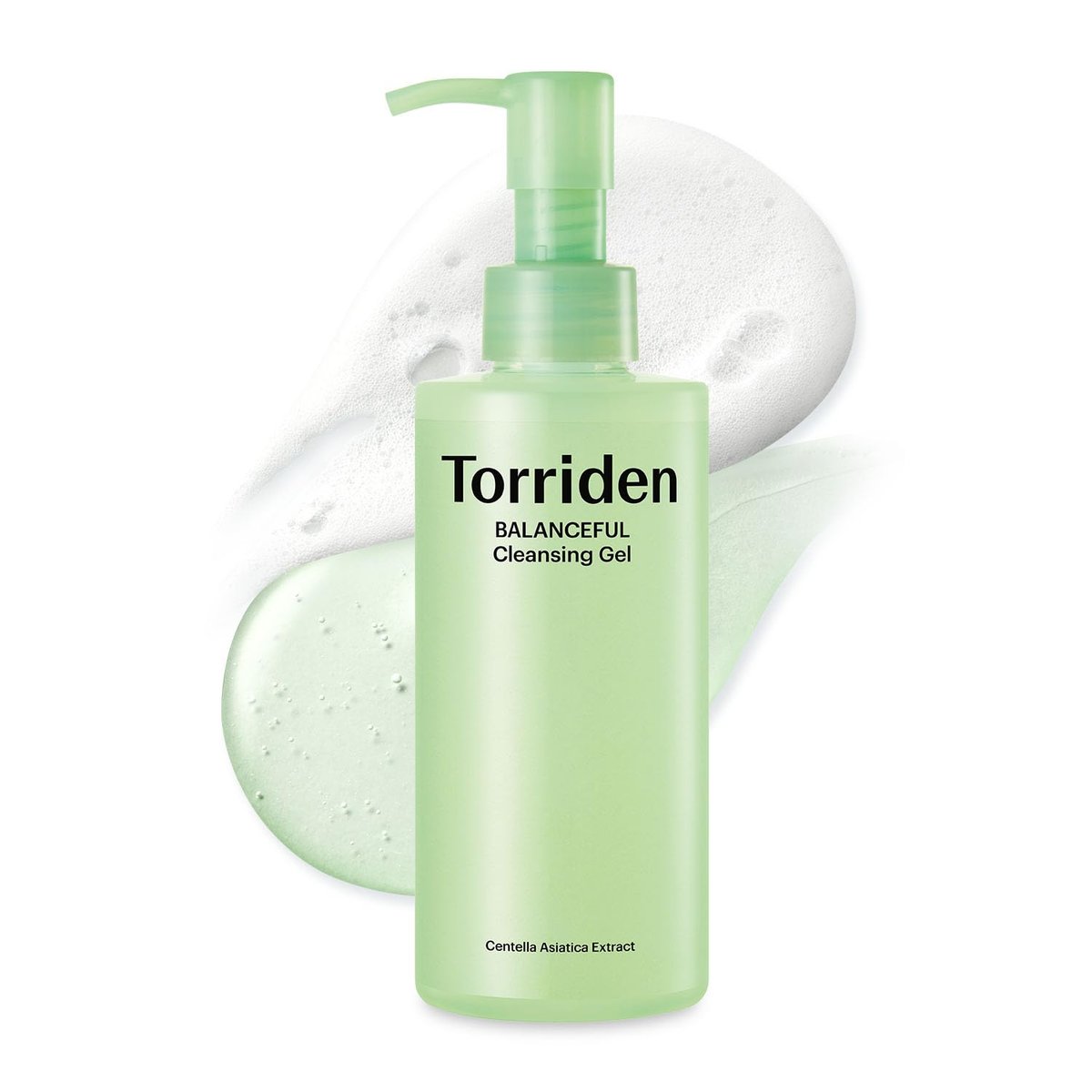 Torriden BALANCEFUL Cleansing Gel 200ml (6.76 fl. oz.) - Low pH Gentle Facial Cleanser with 5 Types of Centella Asiatica Extracts for Soothing, Calming, and Hydrating Avelisse