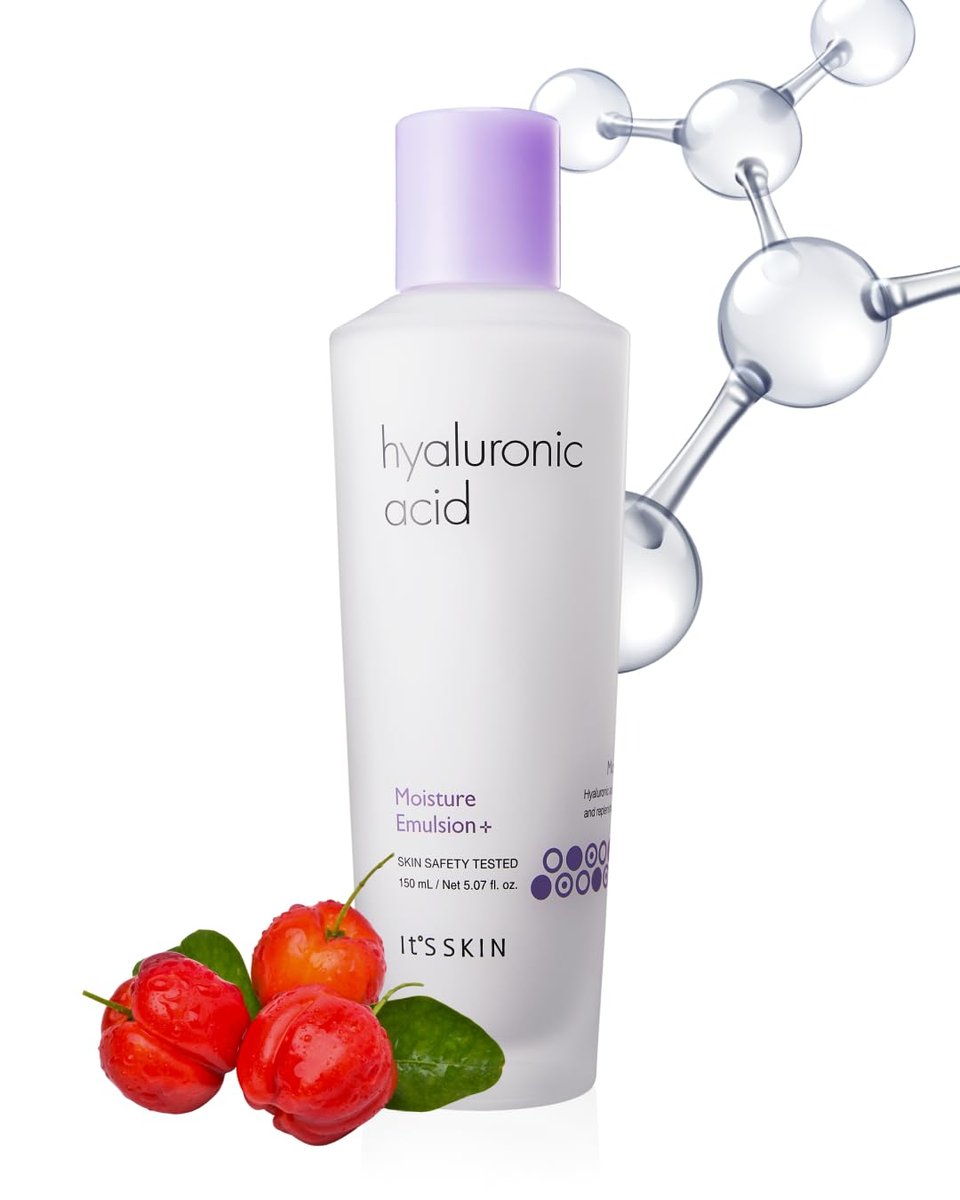 It'S SKIN Hyaluronic Acid Moisture Emulsion - 5.07 Fl Oz Face Moisturizer for Firming Hydration & Moisture Barrier | Korean Skincare Avelisse