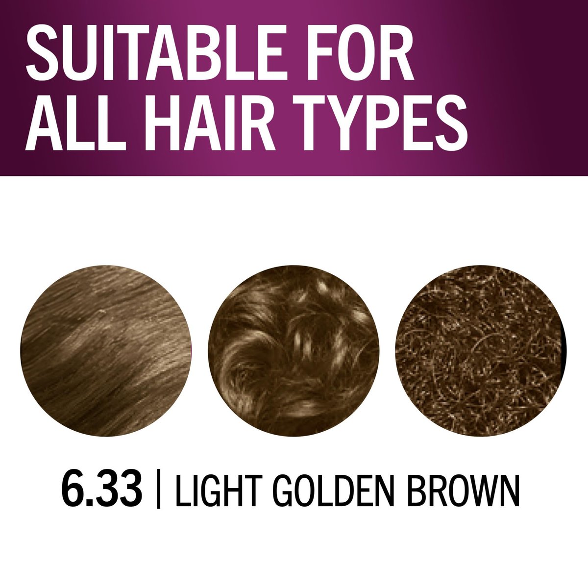 Schwarzkopf Keratin Permanent Hair Dye Cream, 6.33 Light Gold Brown - Professional Gray Coverage with Bond Enforcing System Avelisse