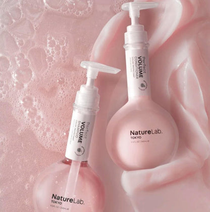 NatureLab.TOKYO Perfect Volume Shampoo & Conditioner Duo - Weightless Frizz Control for Smoother, Healthier Hair and Scalp, 11.5 Fl Oz Each Avelisse