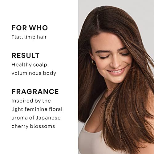 NatureLab.TOKYO Perfect Volume Shampoo & Conditioner Duo - Weightless Frizz Control for Smoother, Healthier Hair and Scalp, 11.5 Fl Oz Each Avelisse