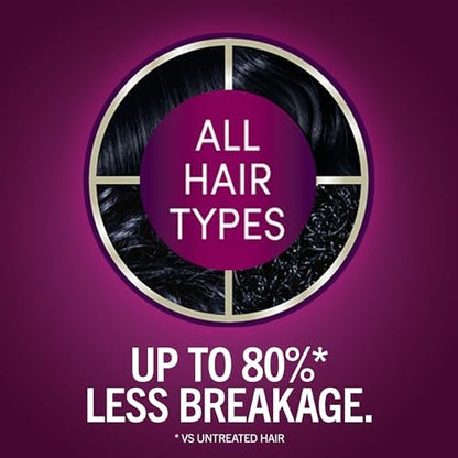 Schwarzkopf Keratin Permanent Hair Dye Cream 3.11 Deep Dark Blue - Professional Gray Coverage & Bond Enforcing System