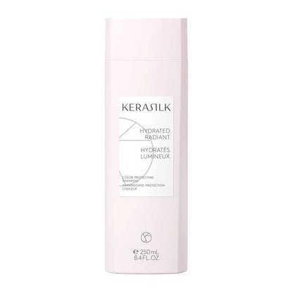 KERASILK Color Protecting Shampoo | Prevents Premature Color Fading | Provides Hydration & Enhances Shine | For Color Treated & Lightened Hair | Ideal For All Hair Types & Textures | 250 ml Avelisse