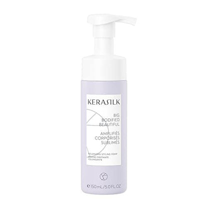 Kerasilk Volumizing Styling Foam – Lightweight Hold & Heat Protection for Fuller Hair