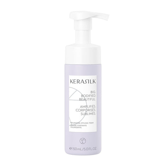 Kerasilk Volumizing Styling Foam – Lightweight Hold & Heat Protection for Fuller Hair