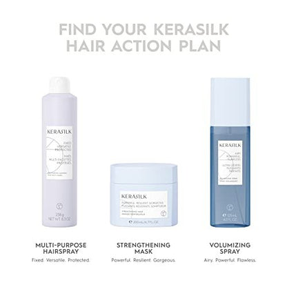Kerasilk Volumizing Styling Foam – Lightweight Hold & Heat Protection for Fuller Hair