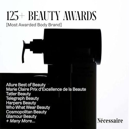 Nécessaire The Body Exfoliant Bar - 2% Physical Exfoliant with 5 Ceramides & Niacinamide for Smooth Skin, KP, Rough Patches, Ingrown Hairs - Fragrance-Free - 5 oz Avelisse