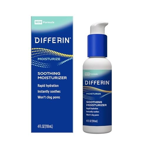 Differin Face Moisturizer – Soothing Lotion for Face and Body, Gentle Skin Care for Acne Prone & Sensitive Skin, 4 oz - görsel 2