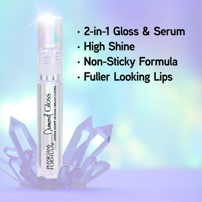 Physicians Formula Mineral Wear Diamond Gloss Crystal Clear - High-Shine Lip Gloss