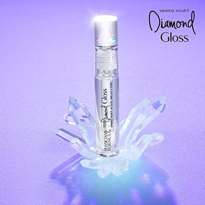 Physicians Formula Mineral Wear Diamond Gloss Crystal Clear - High-Shine Lip Gloss
