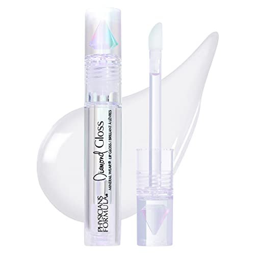 Physicians Formula Mineral Wear Diamond Gloss Crystal Clear - High-Shine Lip Gloss - görsel 2
