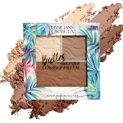 Physicians Formula Butter Bronzer Contour Palette - Light/Medium - 0.48 oz Avelisse