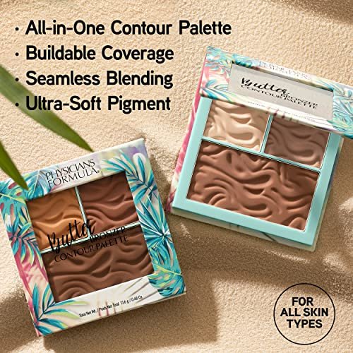 Physicians Formula Butter Bronzer Contour Palette - Light/Medium - 0.48 oz Avelisse