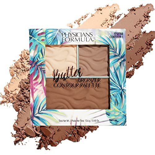 Physicians Formula Butter Bronzer Contour Palette - Light/Medium - 0.48 oz Avelisse