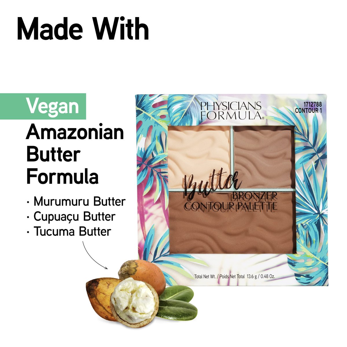 Physicians Formula Butter Bronzer Contour Palette - Light/Medium - 0.48 oz Avelisse
