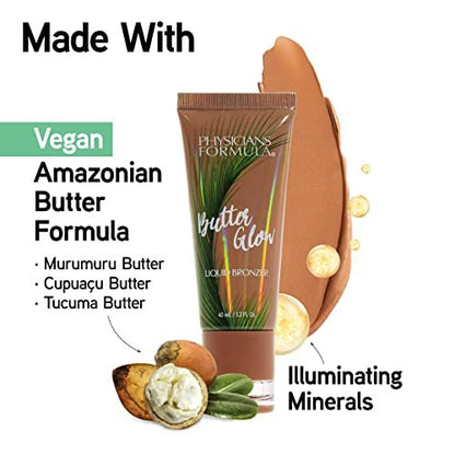 Physicians Formula Butter Glow Liquid Bronzer - Bronze, 1.3 Fl Oz
