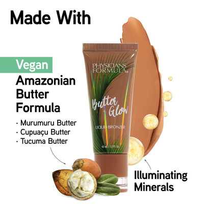 Physicians Formula Butter Glow Liquid Bronzer - Bronze, 1.3 Fl Oz