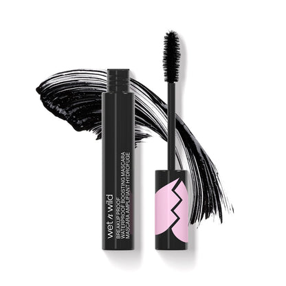 Wet n Wild Breakup Proof Mascara - Volumizing, Lengthening & Waterproof - Cruelty-Free & Vegan