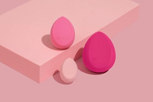 wet n wild Power Trio 3-Piece Beauty Blender Makeup Sponge Set – Silicone Blend Sponges for Flawless Application - görsel 3
