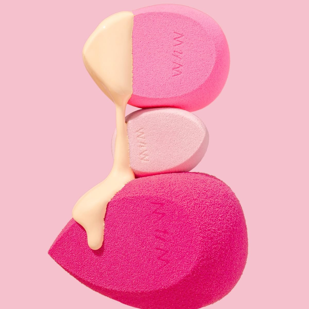 wet n wild Power Trio 3-Piece Beauty Blender Makeup Sponge Set – Silicone Blend Sponges for Flawless Application - görsel 10