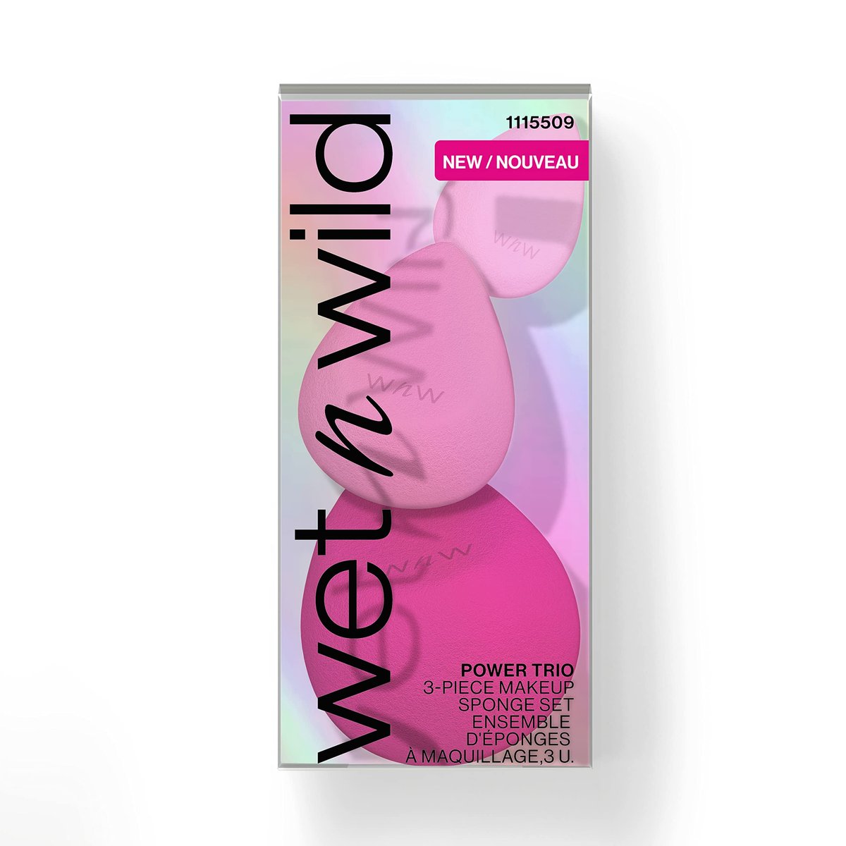 wet n wild Power Trio 3-Piece Beauty Blender Makeup Sponge Set – Silicone Blend Sponges for Flawless Application - görsel 2