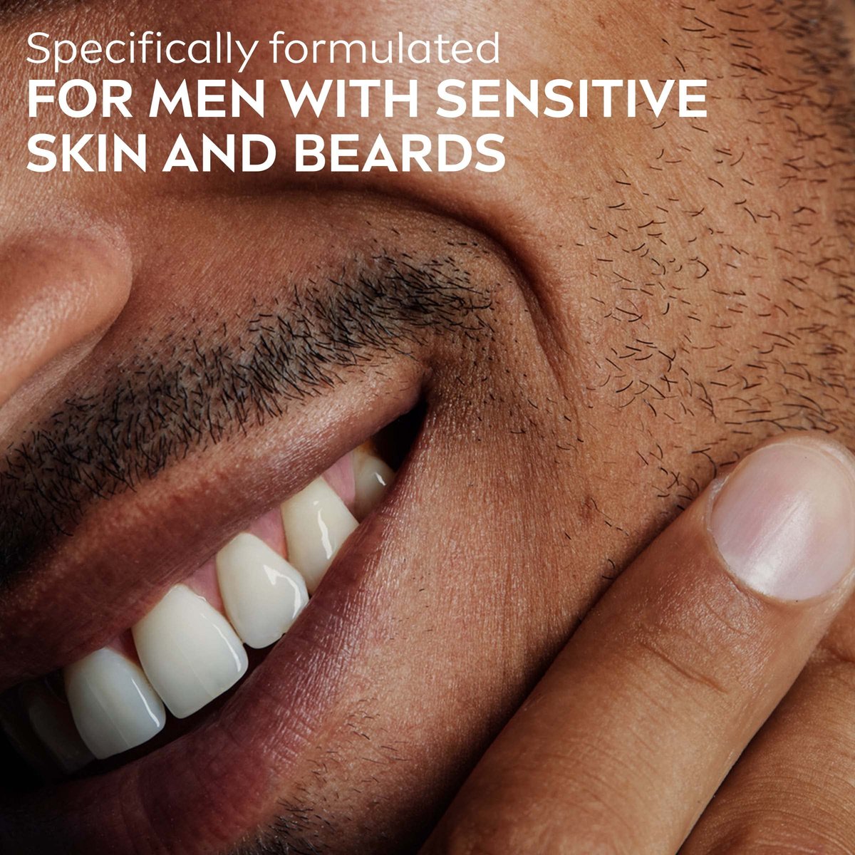 NIVEA MEN Sensitive Calm Face and Beard Balm for Sensitive Skin, 5 fl oz Pump Bottle - görsel 15