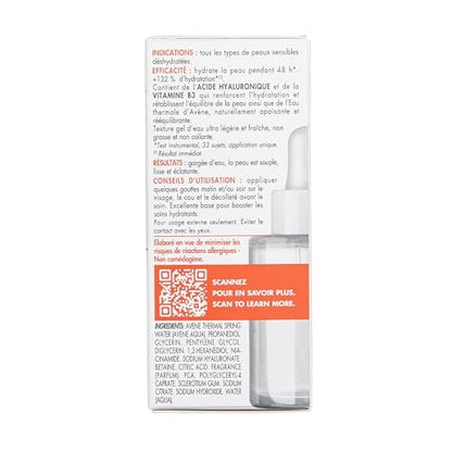 Avène Hydrance Boost Concentrated Hydrating Serum - 48 Hour Hydration with Hyaluronic Acid, 1 Fl Oz Avelisse