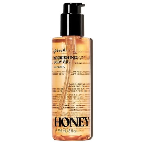 Victoria's Secret Pink Honey Soothing Body Oil - 8 oz | Nourishing Moisturizer Avelisse