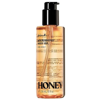 Victoria's Secret Pink Honey Soothing Body Oil - 8 oz | Nourishing Moisturizer Avelisse