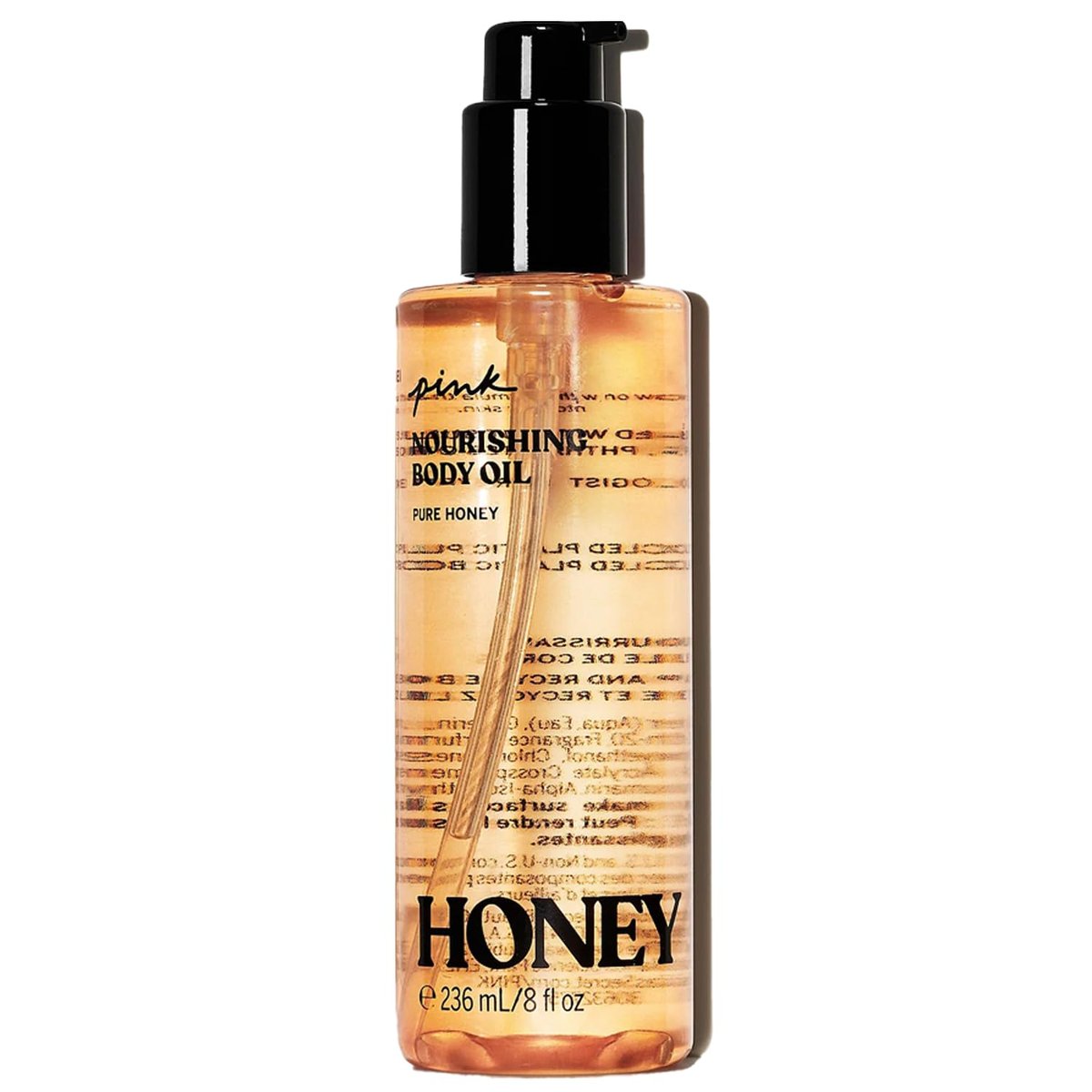 Victoria's Secret Pink Honey Soothing Body Oil - 8 oz | Nourishing Moisturizer Avelisse