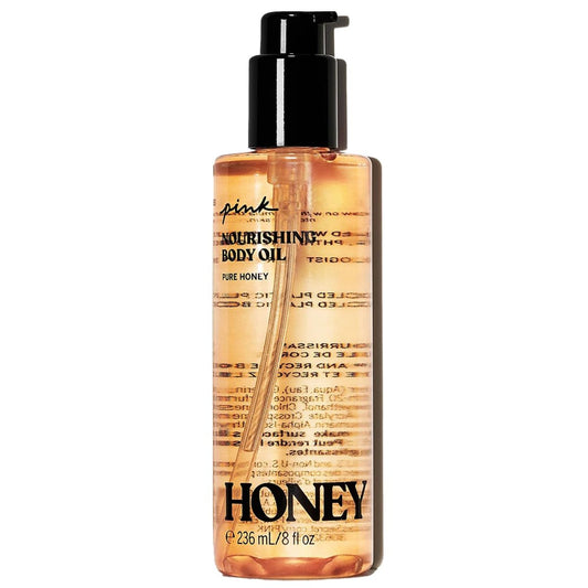 Victoria's Secret Pink Honey Soothing Body Oil - 8 oz | Nourishing Moisturizer Avelisse