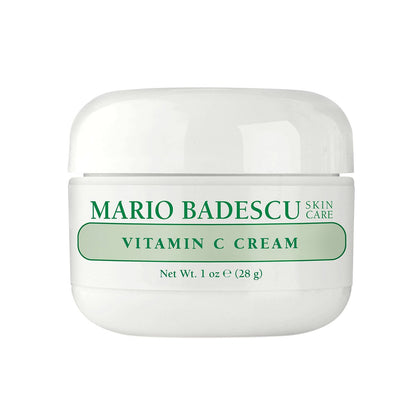 Mario Badescu Vitamin C Cream – Lightweight Face Moisturizer with Niacinamide for All Skin Types, Visibly Reduces Signs of Aging, 1 Fl Oz Avelisse