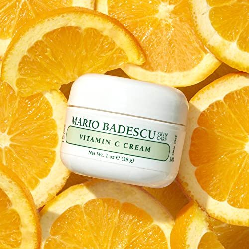 Mario Badescu Vitamin C Cream – Lightweight Face Moisturizer with Niacinamide for All Skin Types, Visibly Reduces Signs of Aging, 1 Fl Oz Avelisse