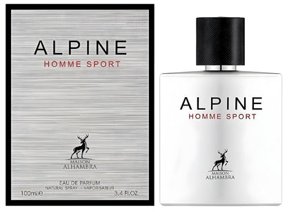 Maison Alhambra Alpine Homme Sport for Men Eau de Parfum Spray 3.4 oz / 100 ml Avelisse